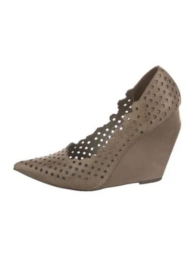 Pre-owned Jean-michel Cazabat Leather Pumps In Multi