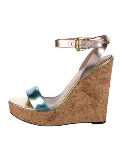 Pre-owned Jean-michel Cazabat Leather Sandals In Pink