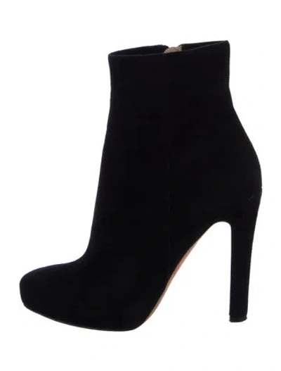 Pre-owned Jean-michel Cazabat Suede Boots In Black