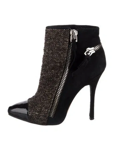 Pre-owned Jean-michel Cazabat Suede Boots In Black