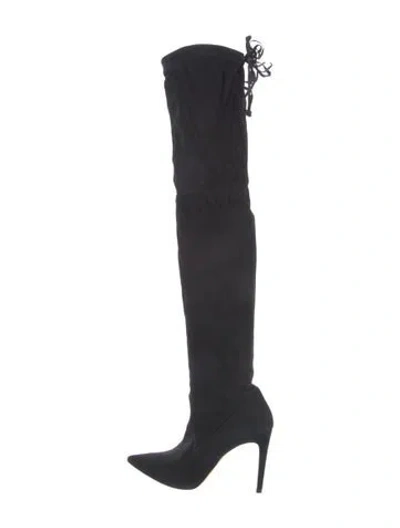 Pre-owned Jean-michel Cazabat Suede Boots In Blue