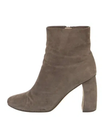 Pre-owned Jean-michel Cazabat Suede Boots In Brown