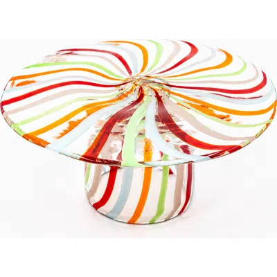 Jeanne Fitz Gezellig Reversible Cake Stand In Multi