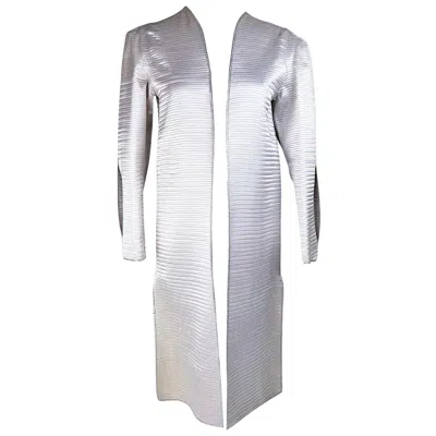 Pre-owned Jeanne Lanvin Evening Coat By  Haute Couture - Paris Winter Collection 1943 In Gray