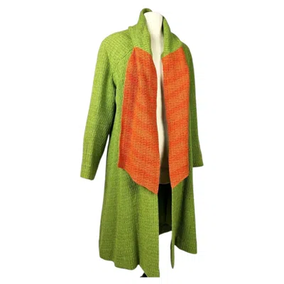 Pre-owned Jeanne Lanvin Woolen Knitted Coat By  Haute Couture N° 44070 - Paris Summer 1934 In Brown