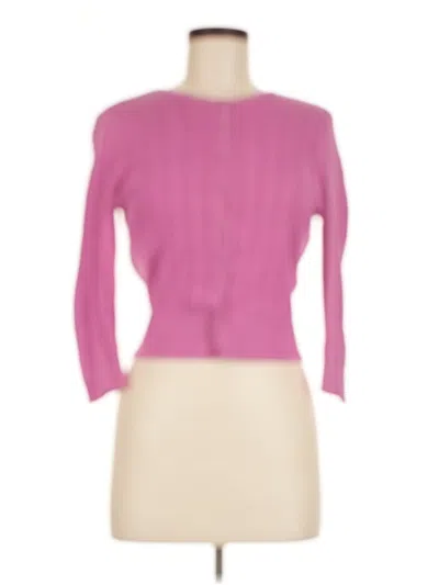 Pre-owned Jeanne Pierre Cardigan Sweater In Pink