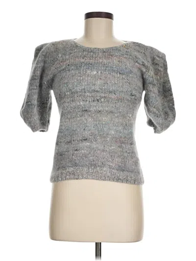 Pre-owned Jeanne Pierre Cardigan Sweater In Silver