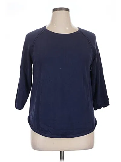 Pre-owned Jeanne Pierre Pullover Sweater In Blue