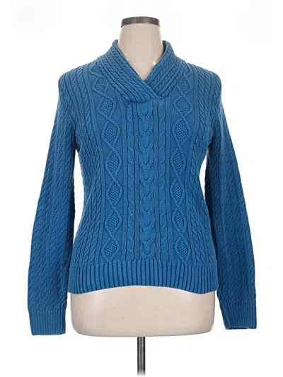 Pre-owned Jeanne Pierre Pullover Sweater In Blue