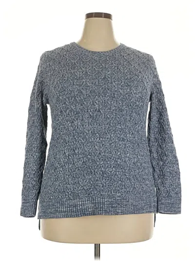 Pre-owned Jeanne Pierre Pullover Sweater In Blue
