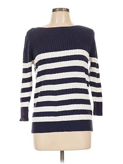 Pre-owned Jeanne Pierre Pullover Sweater In Blue