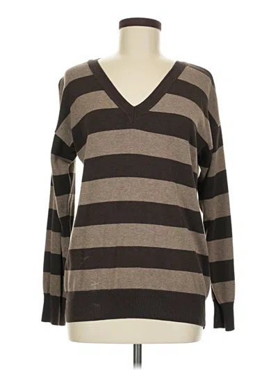 Pre-owned Jeanne Pierre Pullover Sweater In Brown