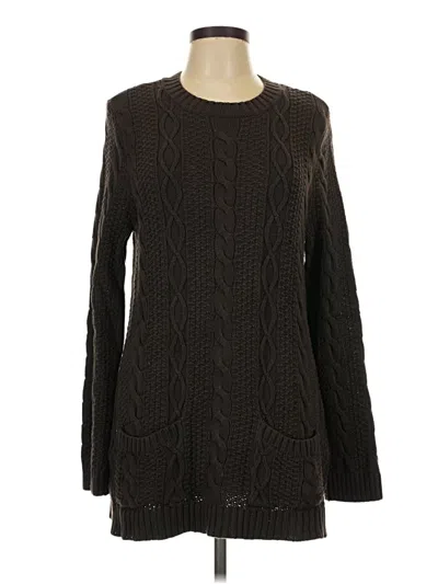 Pre-owned Jeanne Pierre Pullover Sweater In Brown