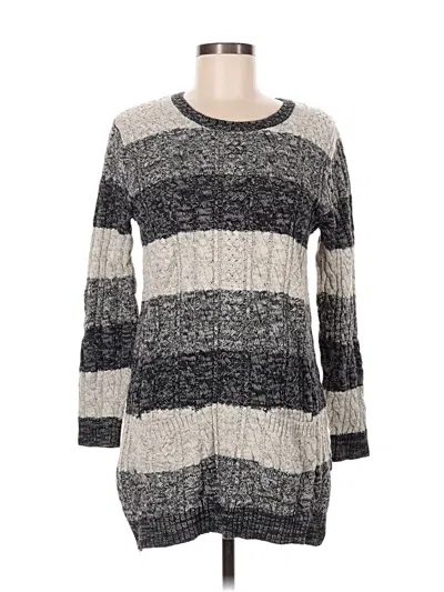 Pre-owned Jeanne Pierre Pullover Sweater In Gray