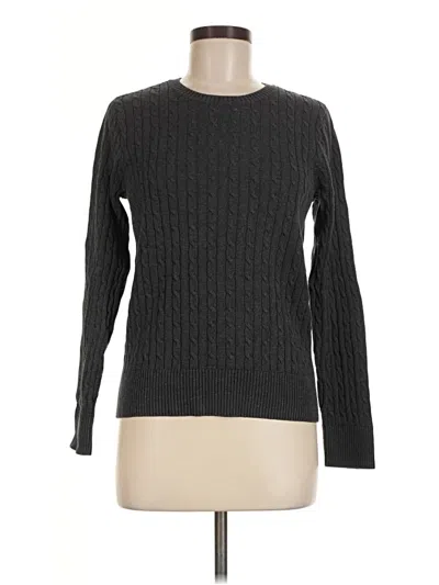Pre-owned Jeanne Pierre Pullover Sweater In Gray