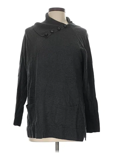 Pre-owned Jeanne Pierre Pullover Sweater In Gray