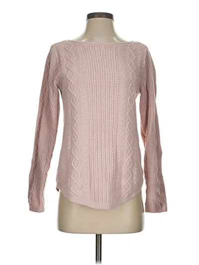 Pre-owned Jeanne Pierre Pullover Sweater In Pink