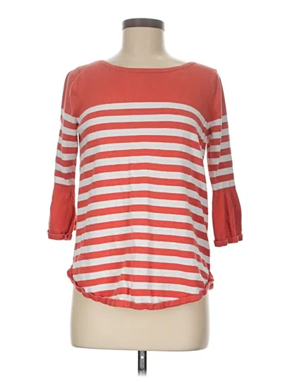 Pre-owned Jeanne Pierre Pullover Sweater In Red