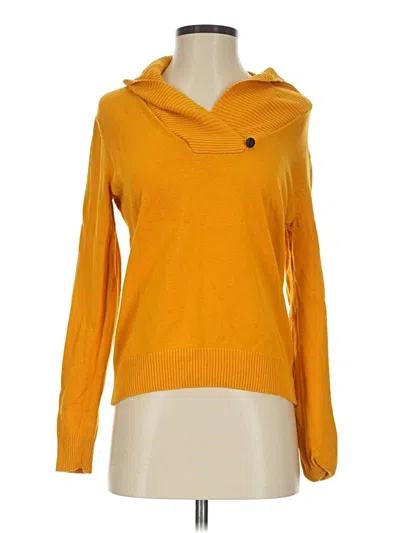 Pre-owned Jeanne Pierre Pullover Sweater In Yellow