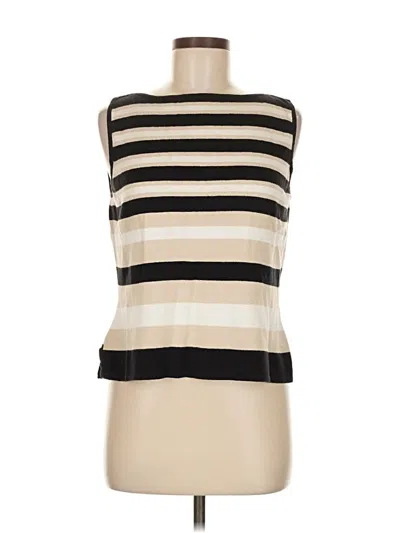 Pre-owned Jeanne Pierre Sweater Vest In White