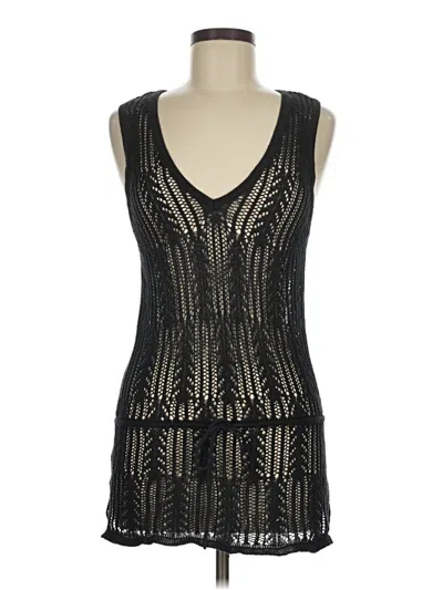 Pre-owned Jeanne Pierre Swimsuit Cover Up In Black