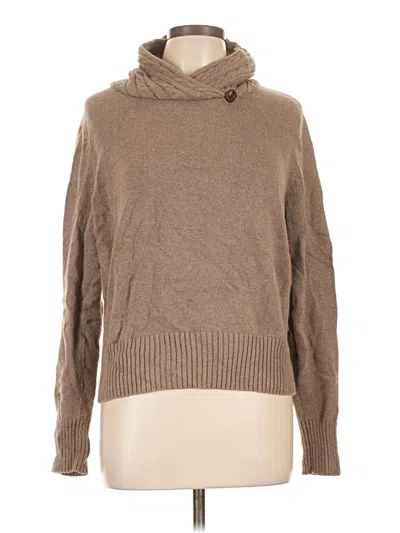 Pre-owned Jeanne Pierre Turtleneck Sweater In Brown