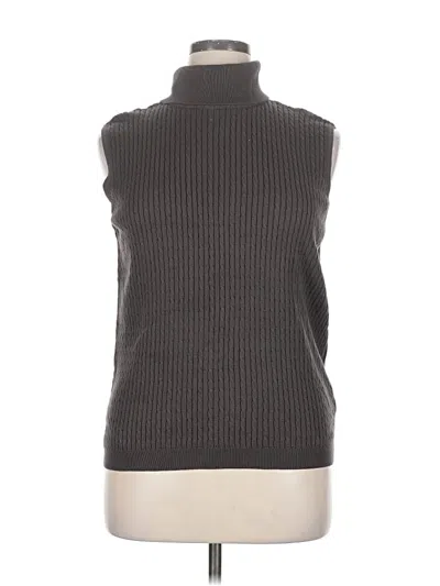 Pre-owned Jeanne Pierre Turtleneck Sweater In Gray