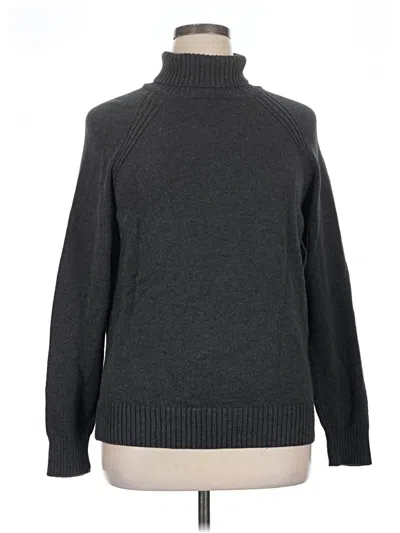 Pre-owned Jeanne Pierre Turtleneck Sweater In Gray