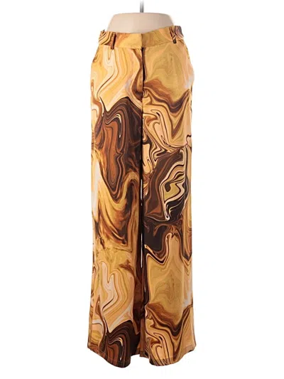 Pre-owned Jeannie Mai X I.n.c International Concepts Casual Pants In Gold