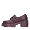 Jeannot Flat Shoes Purple In Viola Blu E Verdi