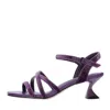 Jeannot Sandals Lilac In Lilla Chiari E Naturali