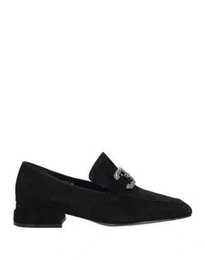 Jeannot Woman Loafers Black Size 5 Leather