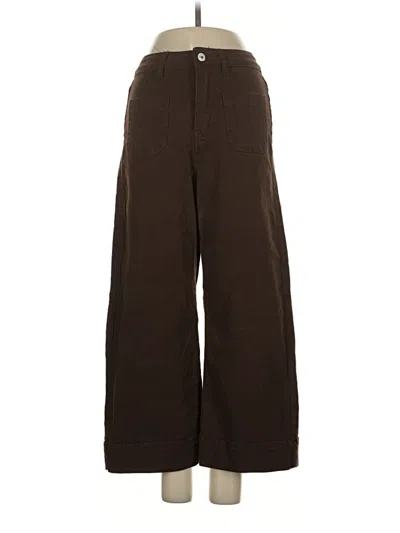 Pre-owned Jeans In Brown