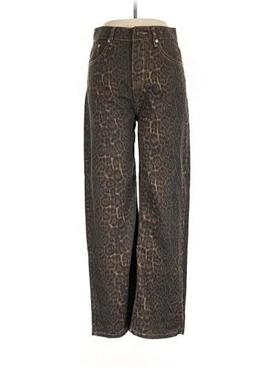 Pre-owned Jeans In Brown
