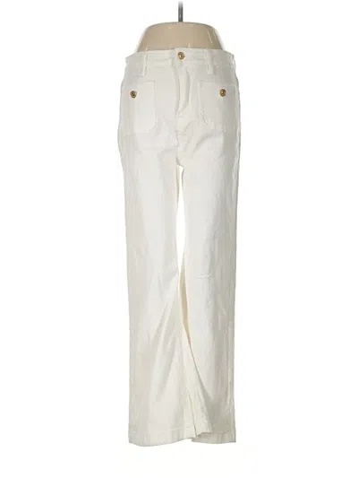 Pre-owned Jeans Casual Pants In Ivory