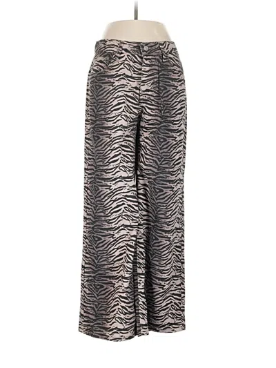 Pre-owned Jeans Casual Pants In Silver
