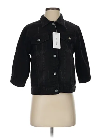 Pre-owned Jeans Denim Jacket In Black