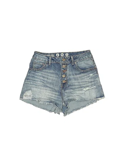 Pre-owned Jeans Denim Shorts In Blue