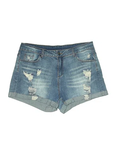 Pre-owned Jeans Denim Shorts In Blue