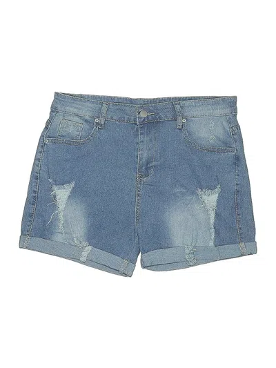 Pre-owned Jeans Denim Shorts In Blue
