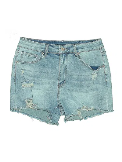 Pre-owned Jeans Denim Shorts In Blue