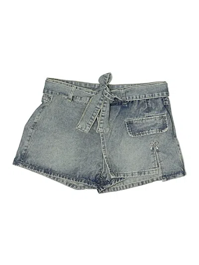 Pre-owned Jeans Denim Shorts In Blue