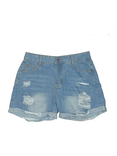 Pre-owned Jeans Denim Shorts In Blue