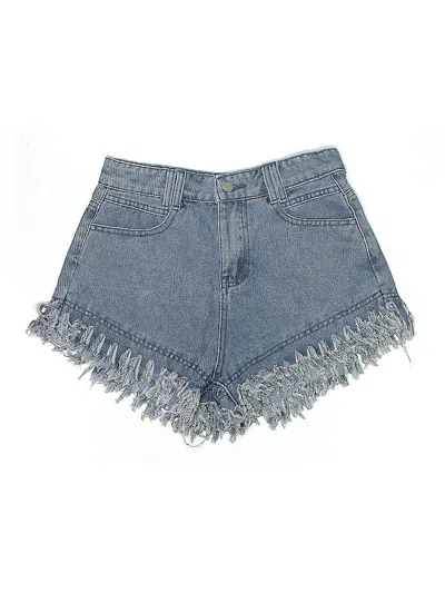 Pre-owned Jeans Denim Shorts In Blue