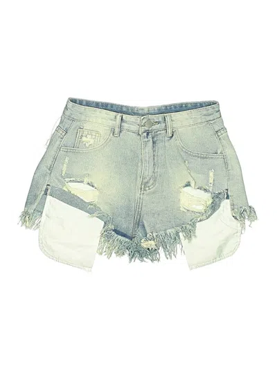 Pre-owned Jeans Denim Shorts In Blue