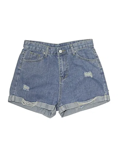 Pre-owned Jeans Denim Shorts In Blue