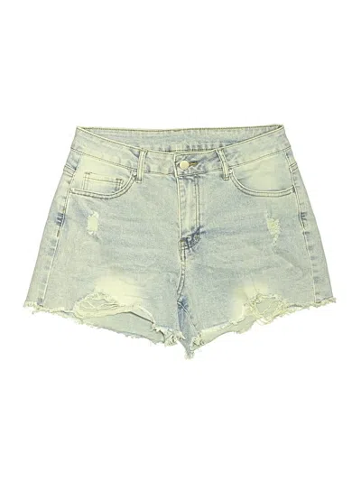 Pre-owned Jeans Denim Shorts In Blue