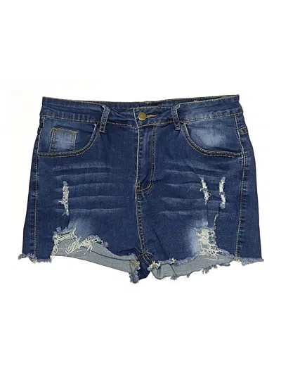 Pre-owned Jeans Denim Shorts In Blue