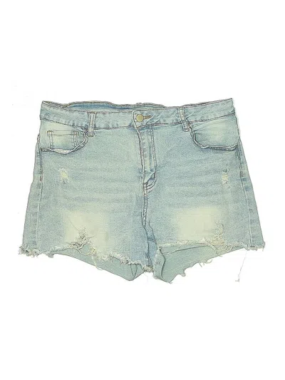 Pre-owned Jeans Denim Shorts In Blue