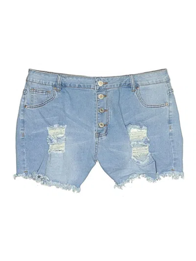 Pre-owned Jeans Denim Shorts In Blue